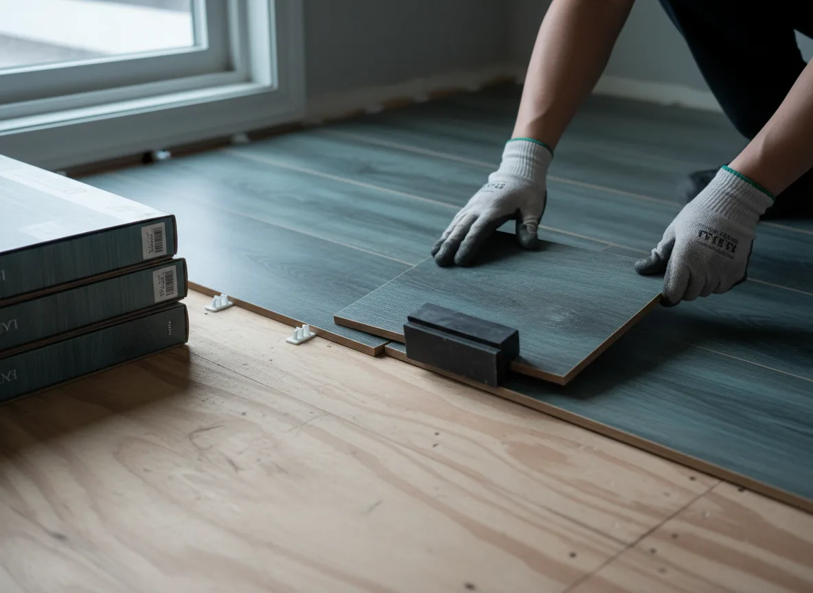 Luxury Vinyl Plank Installation company in Coupland, TX